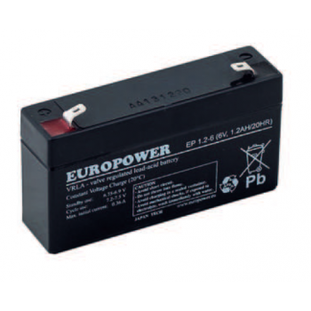 EUROPOWER EP 1,2-6 (6V 1,2Ah)